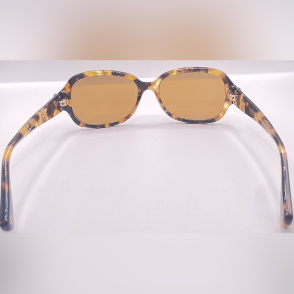 Coach HC8015 Tortoise Oval Sunglasses Frames Only - Picture 6 of 8
